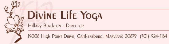 Divine Life Yoga Studio in Gaithersburg Maryland
